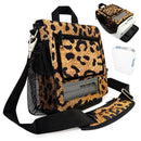 Inogen One G5/Inogen Rove 6 Carry Bag in Leopard + Backpack with 5 nasal cannula bundle