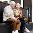 o2totes Inogen Rove 6 carry bag with pockets, leopard print design, mesh panels, pockets for accessories - O2TOTES