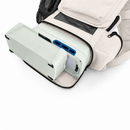 UltraLightweight Backpack Fit For Inogen One G5 in off white suede