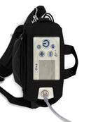 Inogen Rove 6 Carry Bag – Crossbody Shoulder bag with Zippered Bottom (Black)