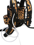 o2totes Inogen One G5 & Inogen Rove 6 Lightweight Backpack in custom Leopard Print; Slim, lightweight design - O2TOTES