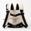 Premium UltraLightweight Backpack Fit For Inogen One G5 in off white suede