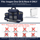 Carry Bag Fit For Inogen Rove 4, Premium mesh panels, pockets for accessories, lightweight & non-medical look