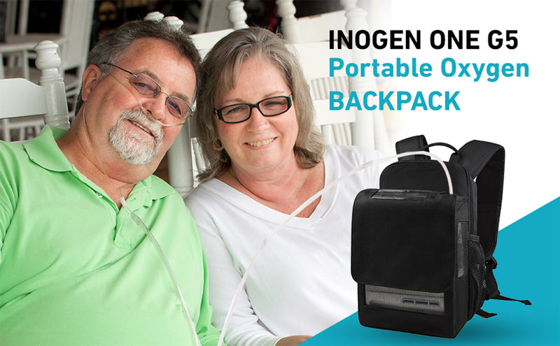 Backpack Fit For Inogen One G5 & Inogen Rove 6: Lightweight Backpack with Storage for Inogen accessories