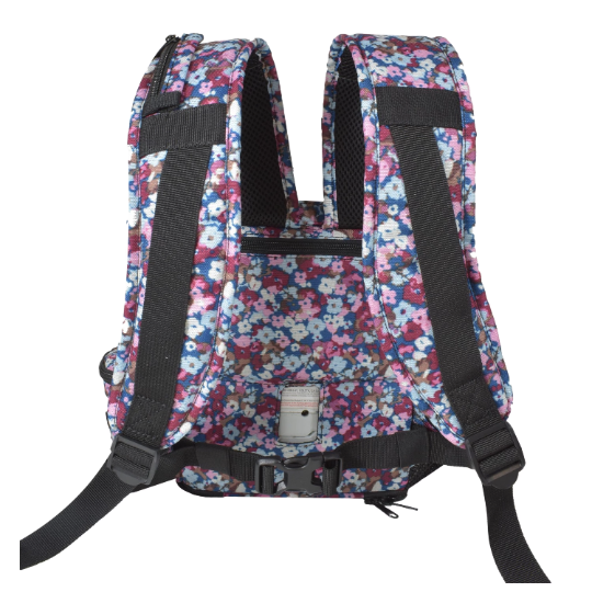 Inogen One G5 Lightweight Backpack w/Pockets - Floral - O2TOTES