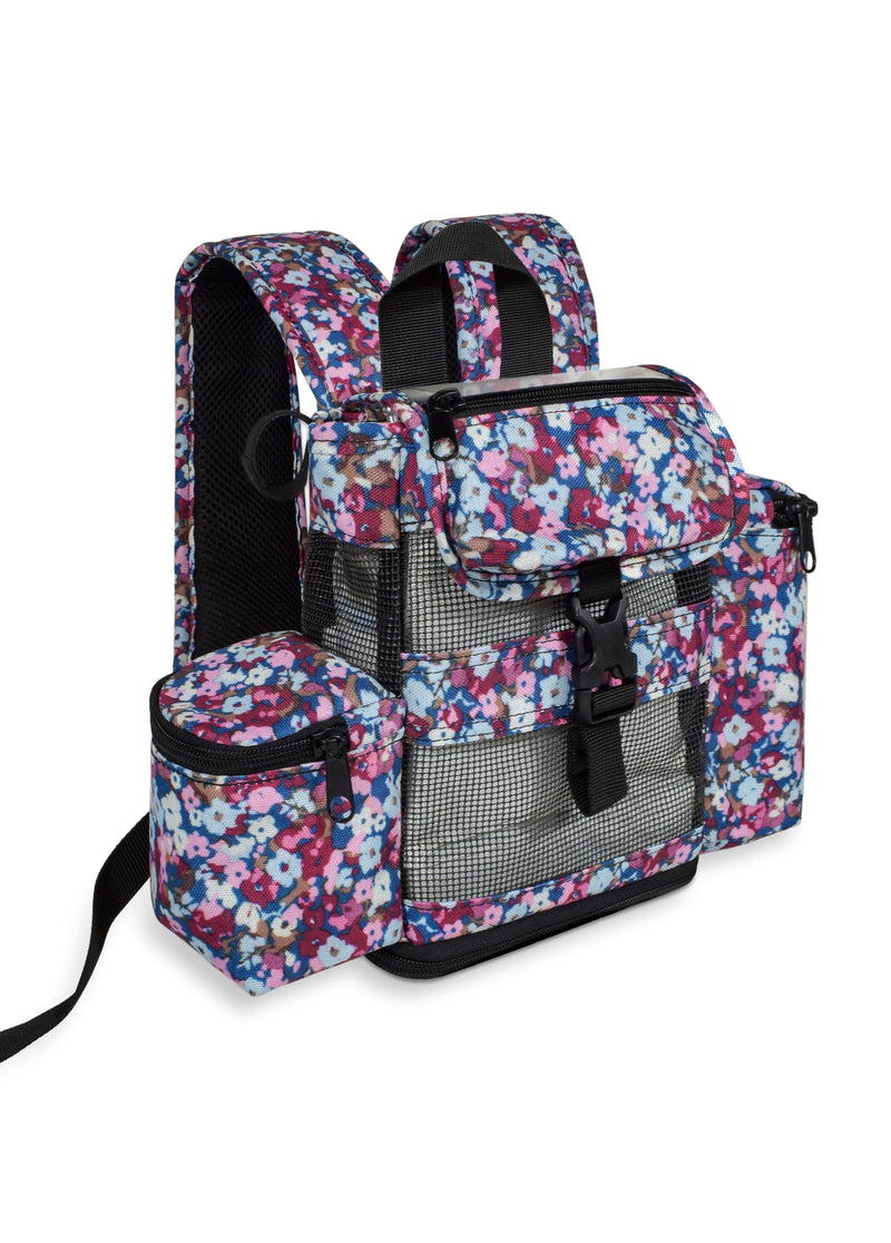 OxyGo Fit Backpack w/Pockets - Floral - O2TOTES