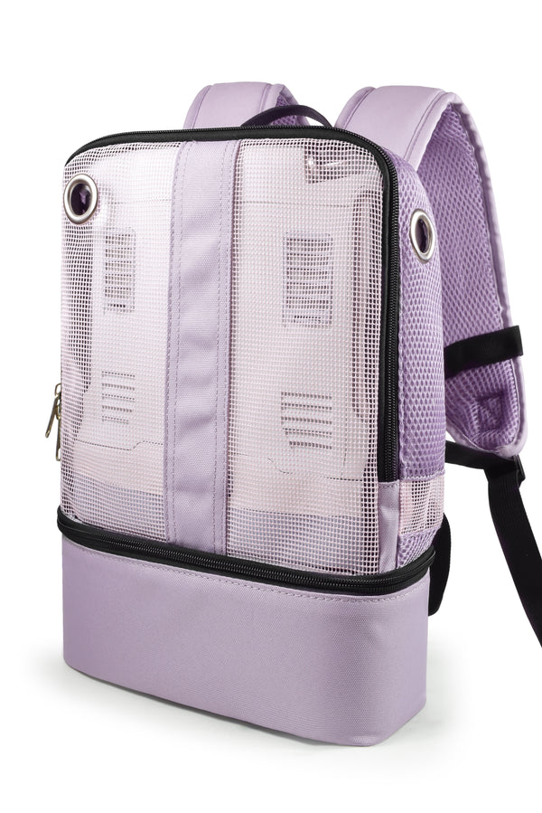 Universal Mesh Backpack - Light Purple - O2TOTES