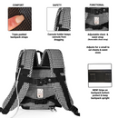 Inogen One G5 Backpack - Houndstooth - O2TOTES